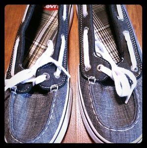 Levis boat shoes